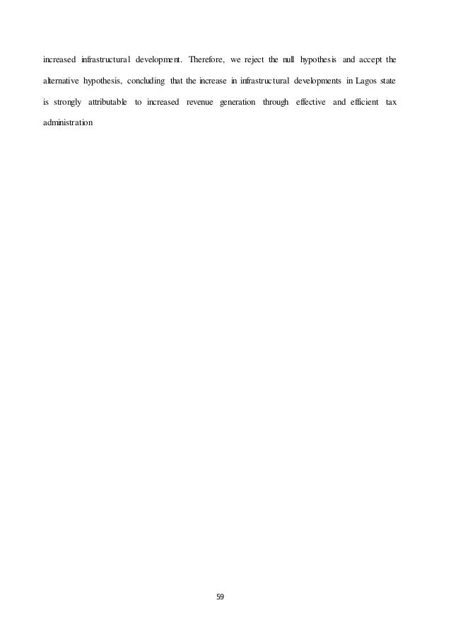 Essay on tax payment fund infrastructural development in lagos state dissertation competition music